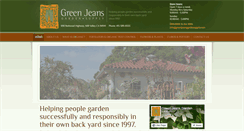 Desktop Screenshot of greenjeansgardensupply.com